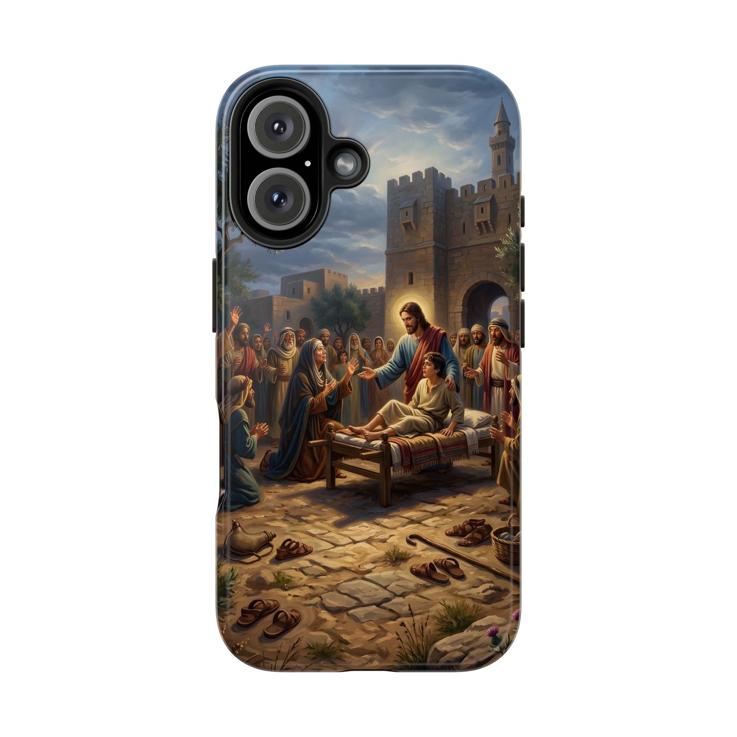 “Arise, Young Man - Resurrection at Nain” - Phone Case