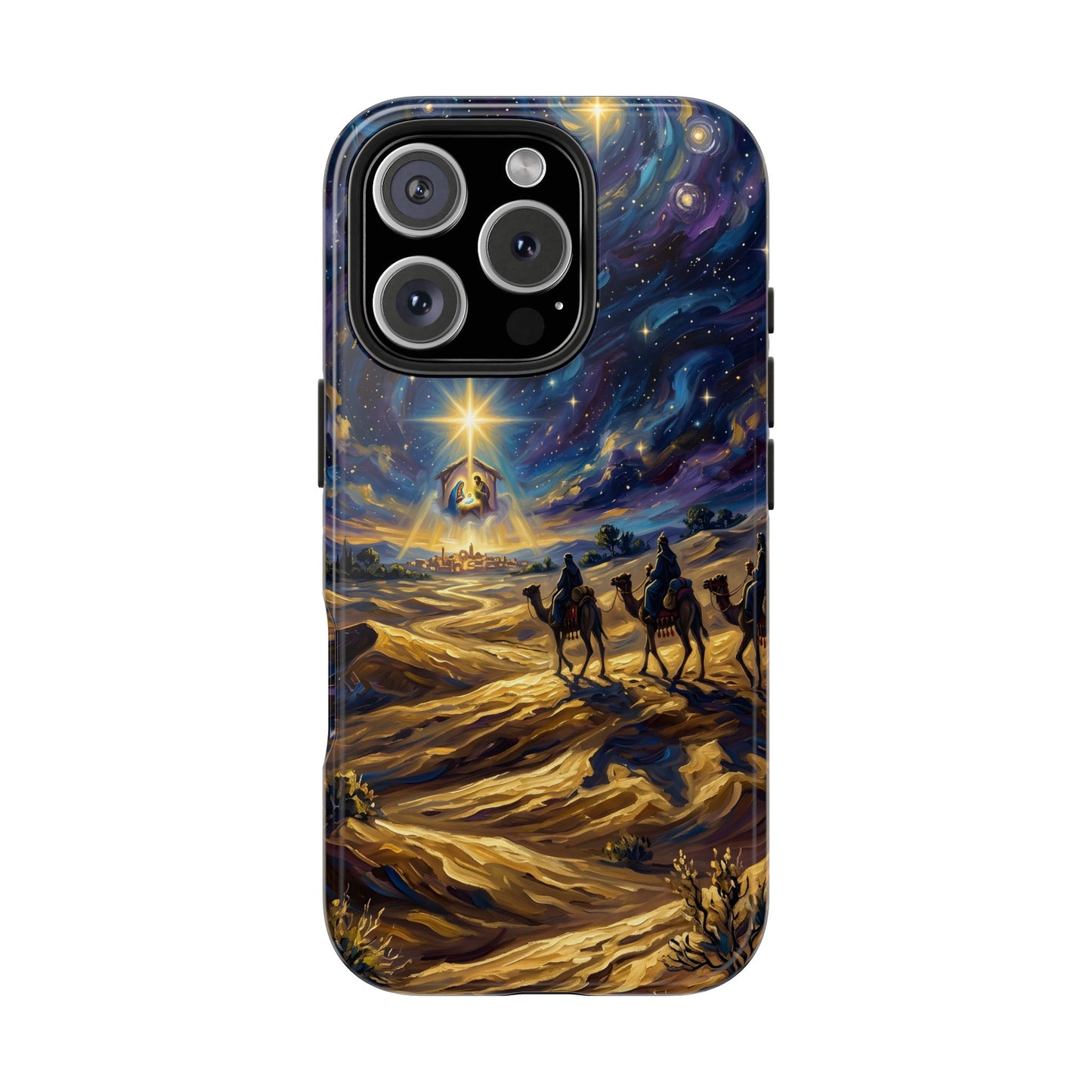 “Journey to Bethlehem - Wise Men Follow the Star” - Phone Case