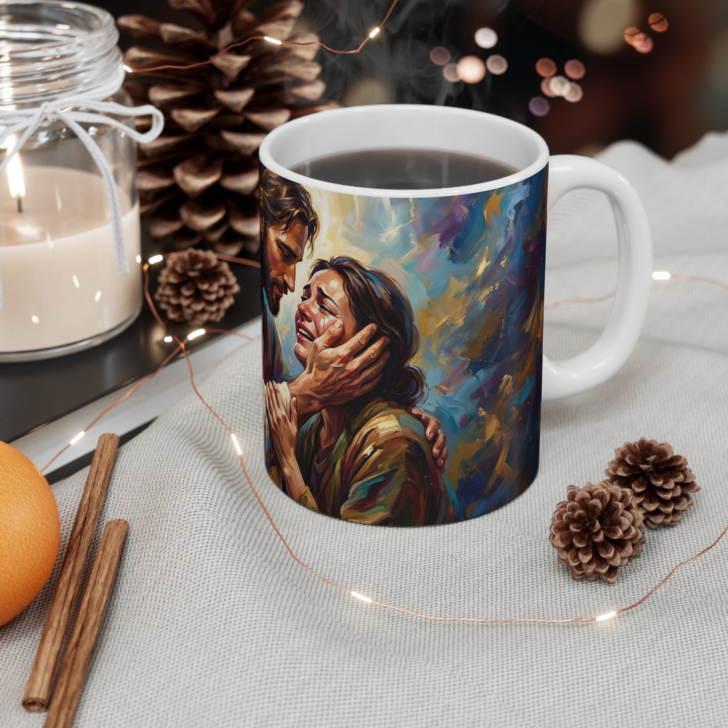 “No More Tears - God's Eternal Comfort” - Coffee Mug
