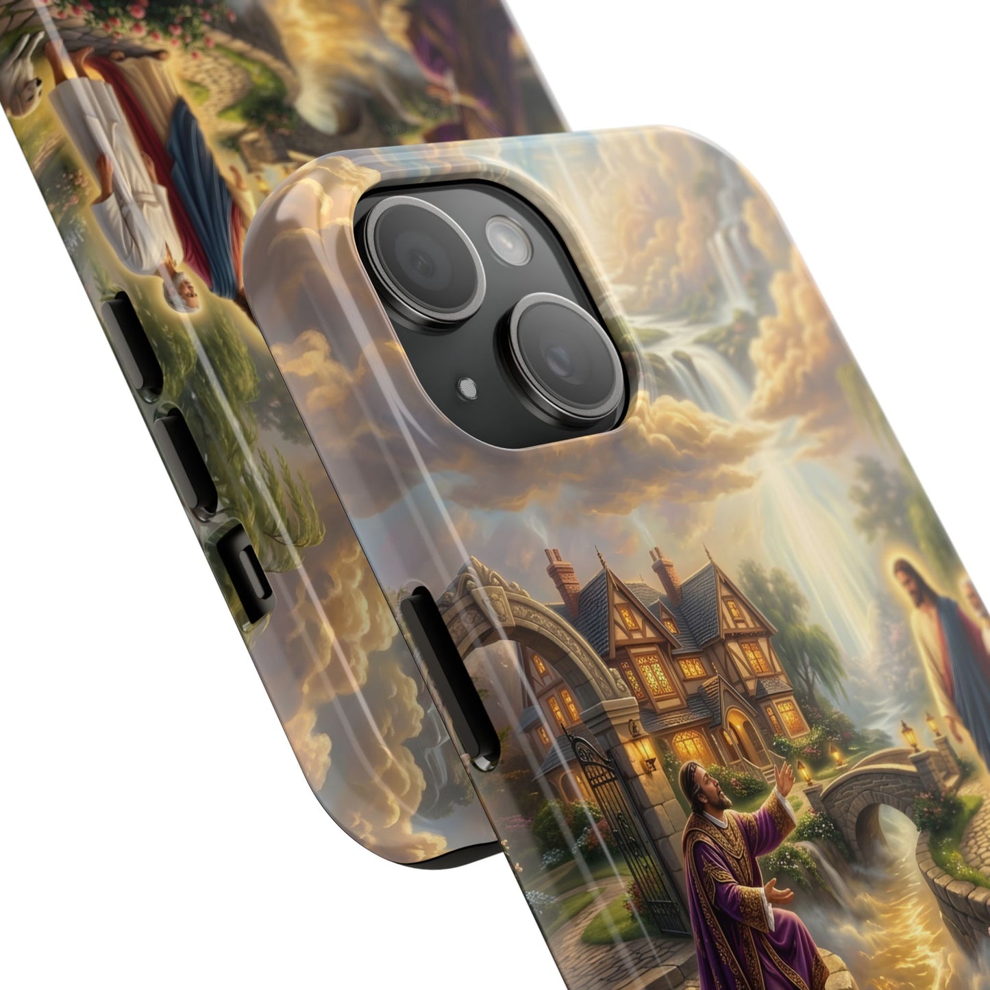 “The Great Reversal - Lazarus at the Rich Man’s Gate” - Phone Case