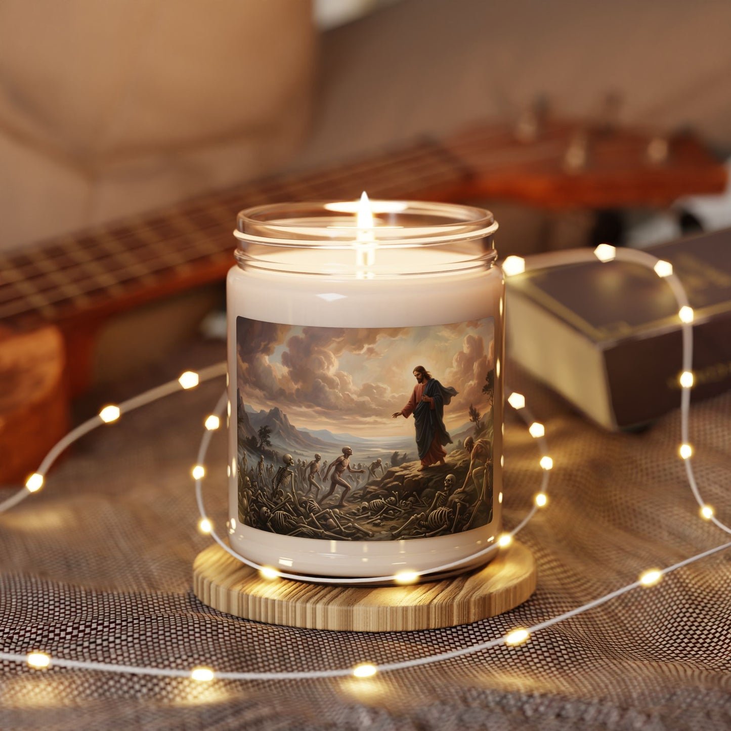 “Valley of Dry Bones - Ezekiel 37 Resurrection” - Scented Candle