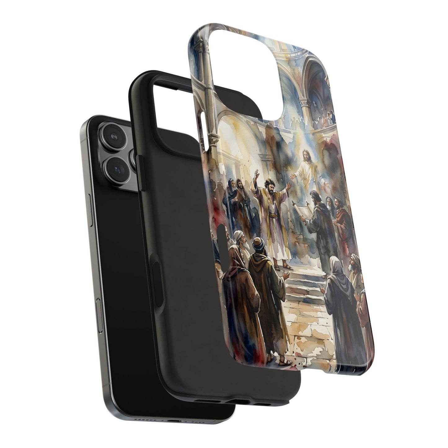 “Hearts Unveiled - Josiah's Repentance” - Phone Case