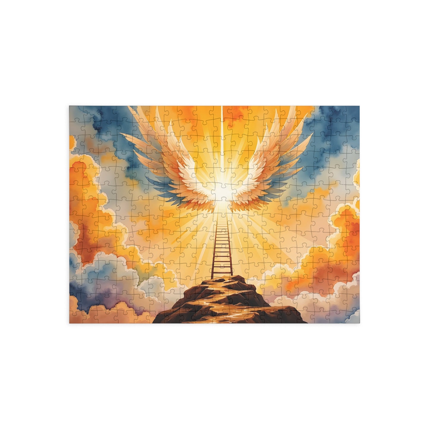 “Jacob's Gate - Angels Ascending and Descending” - Jigsaw Puzzle