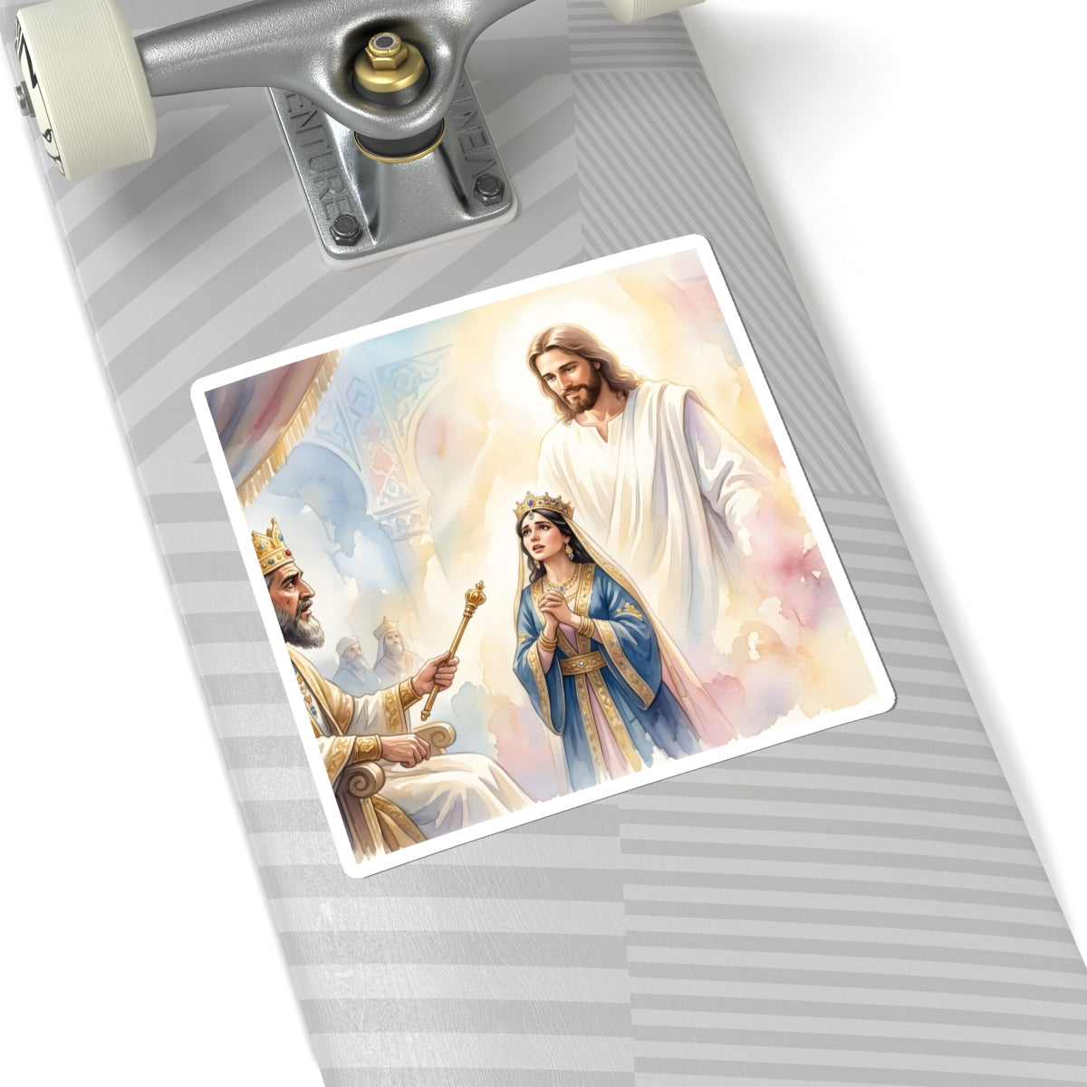 “For Such a Time - Esther Before Ahasuerus” - Sticker