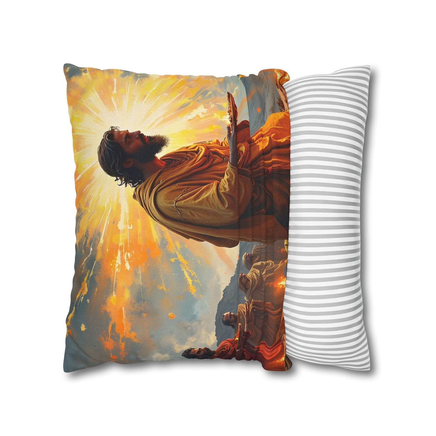 “Righteous Offering - Cain and Abel's Sacrifices” - Pillowcase