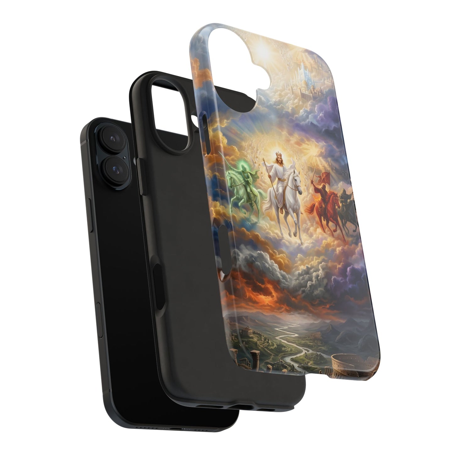 “Behold, A Pale Horse - The Four Horsemen” - Phone Case