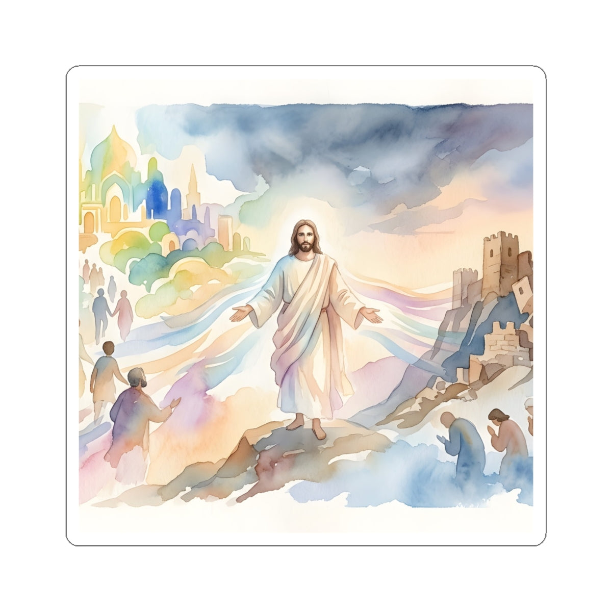 “Pride's Downfall - Obadiah's Prophecy” - Sticker