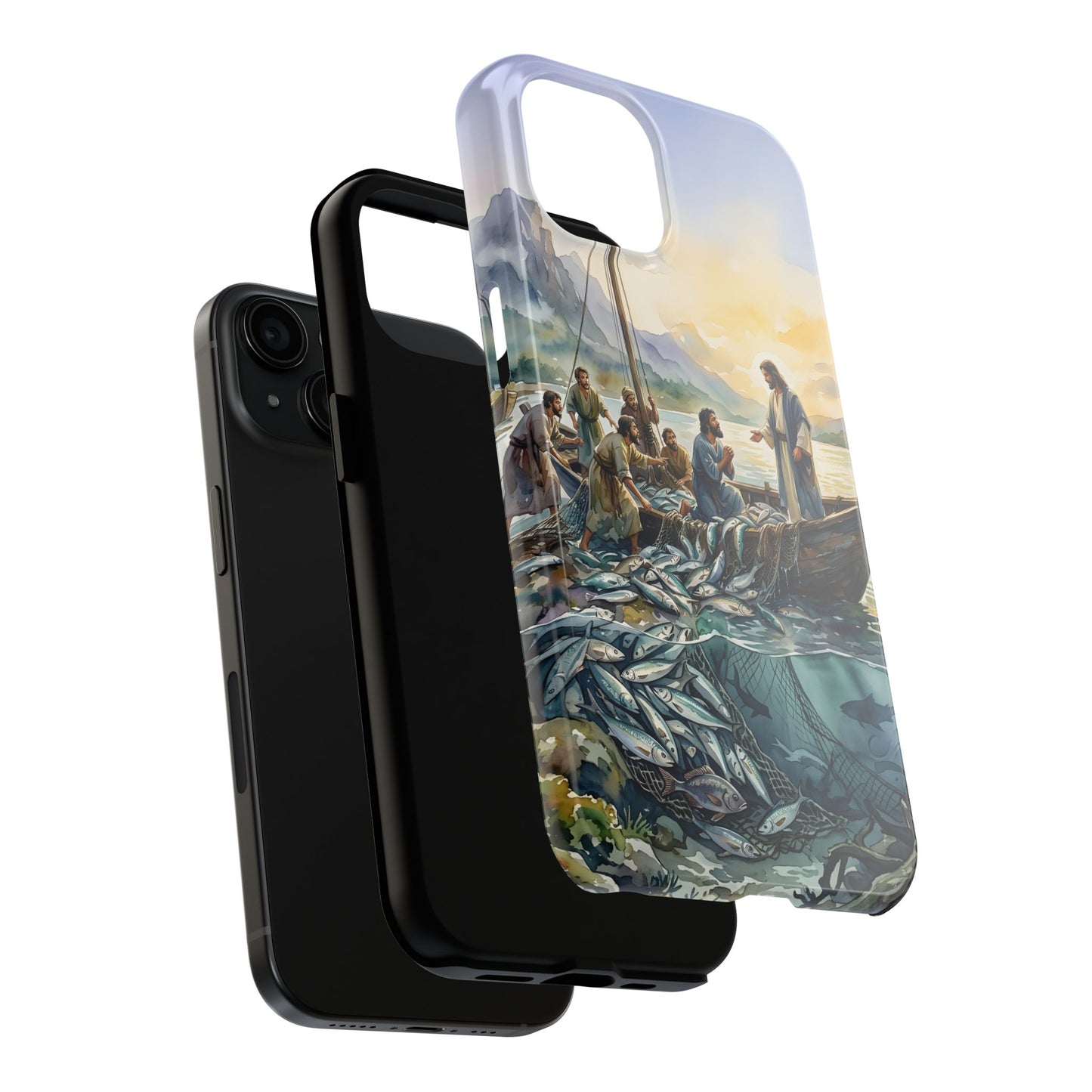 “Cast Your Nets - The Miraculous Catch” - Phone Case