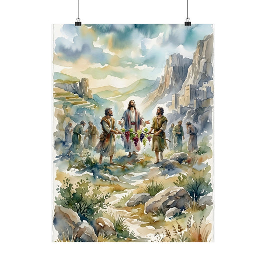 “Promised Land - The Spies Return from Canaan” - Poster