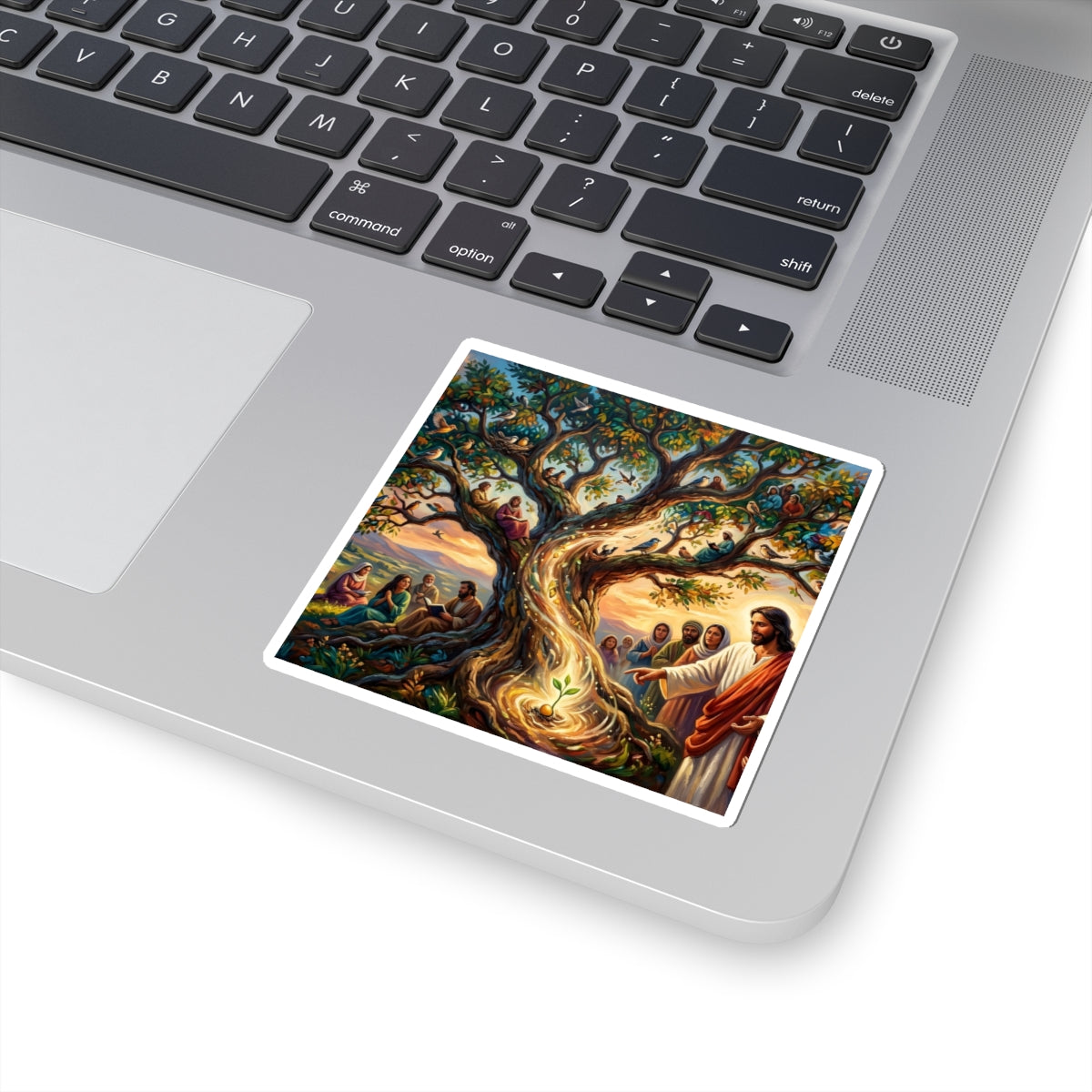 “Mighty Tree - The Kingdom Grows from a Mustard Seed” - Sticker