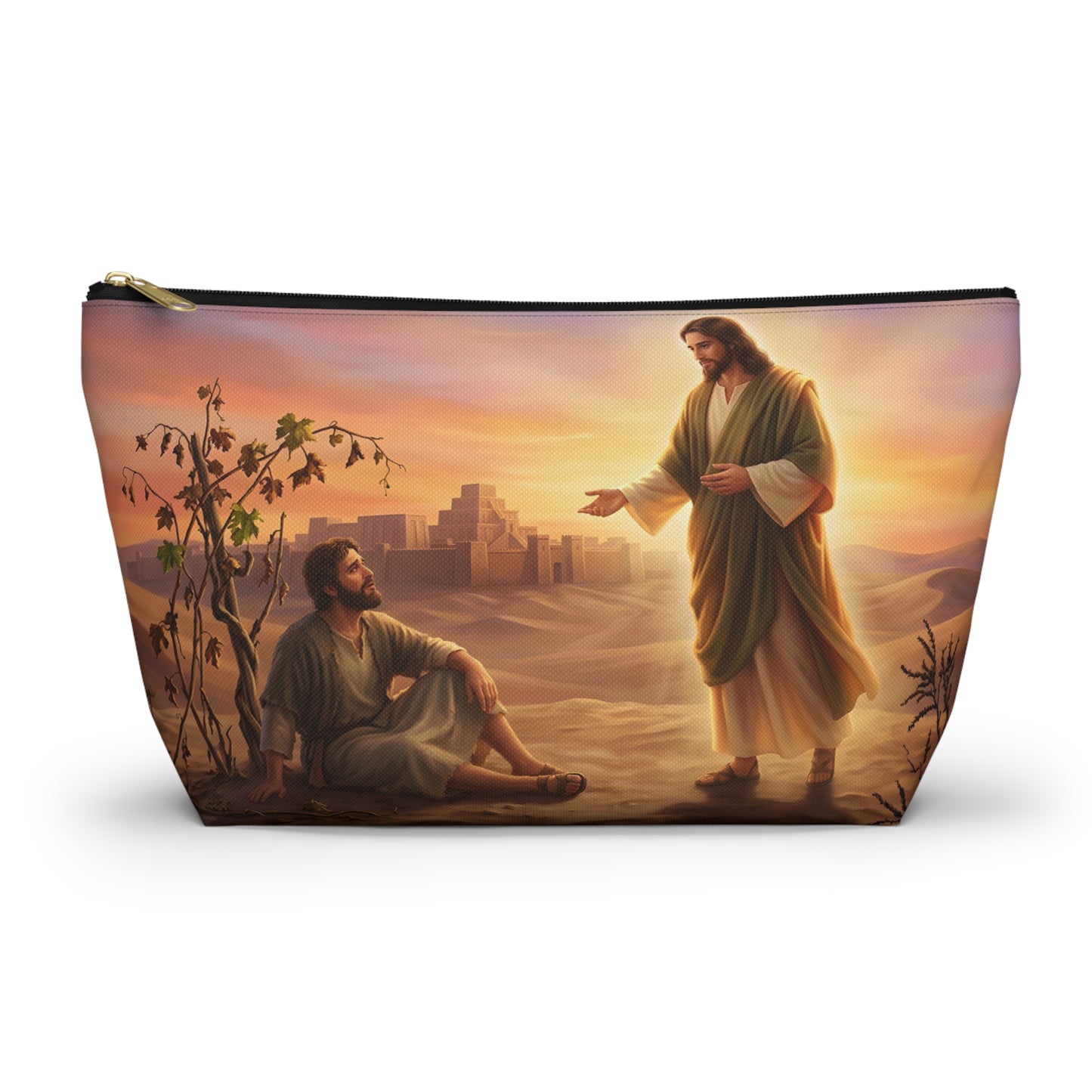 “Withered Vine - Jonah's Lesson in Mercy” - Accessory Pouch