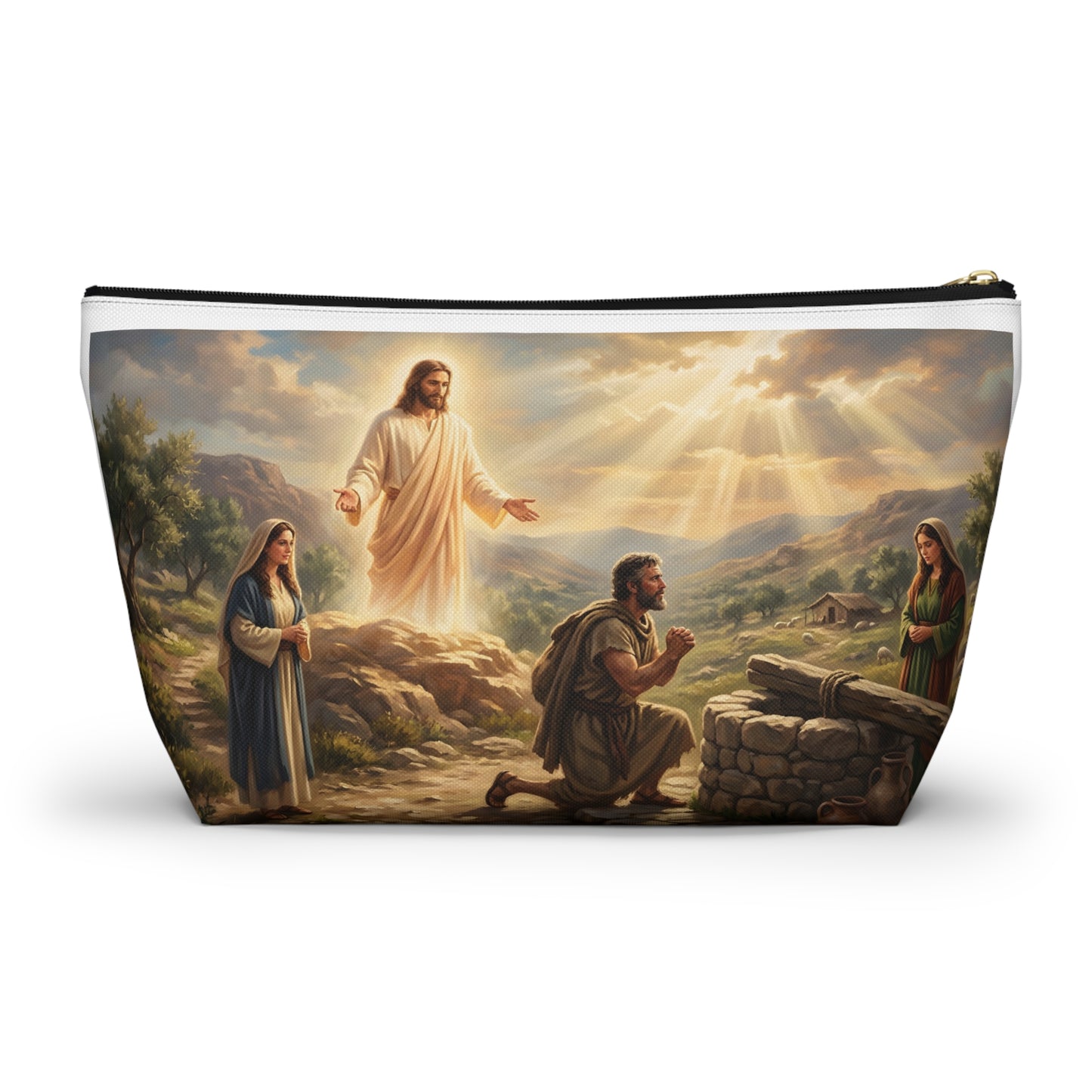 “Fourteen Years for Love - Jacob and Rachel” - Accessory Pouch