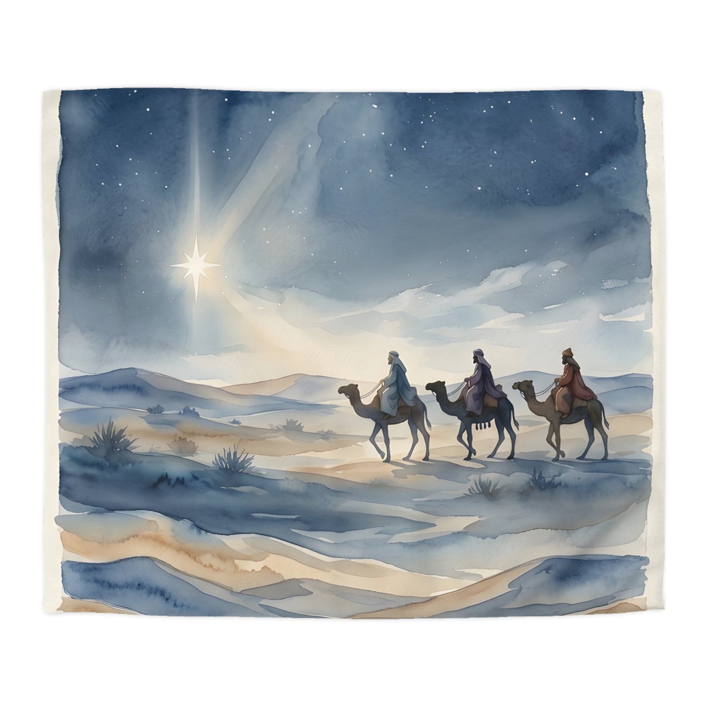 “Star of Wonder - Journey of the Magi” - Duvet Cover