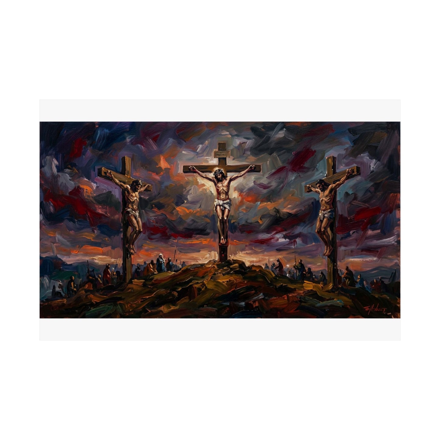 “Darkness at Noon - The Crucifixion of Christ” - Poster