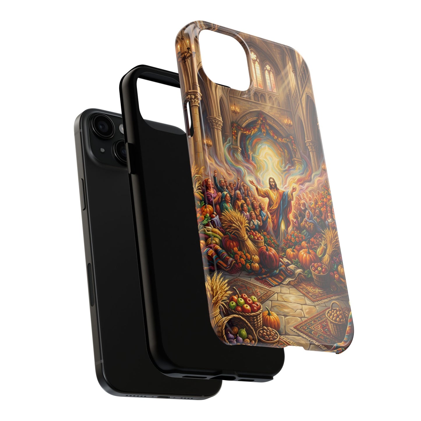 “Bountiful Blessings - A Harvest of Thanksgiving” - Phone Case