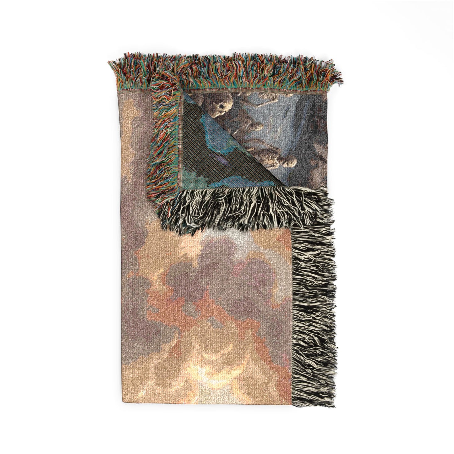 “Valley of Dry Bones - Ezekiel 37 Resurrection” - Woven Blanket