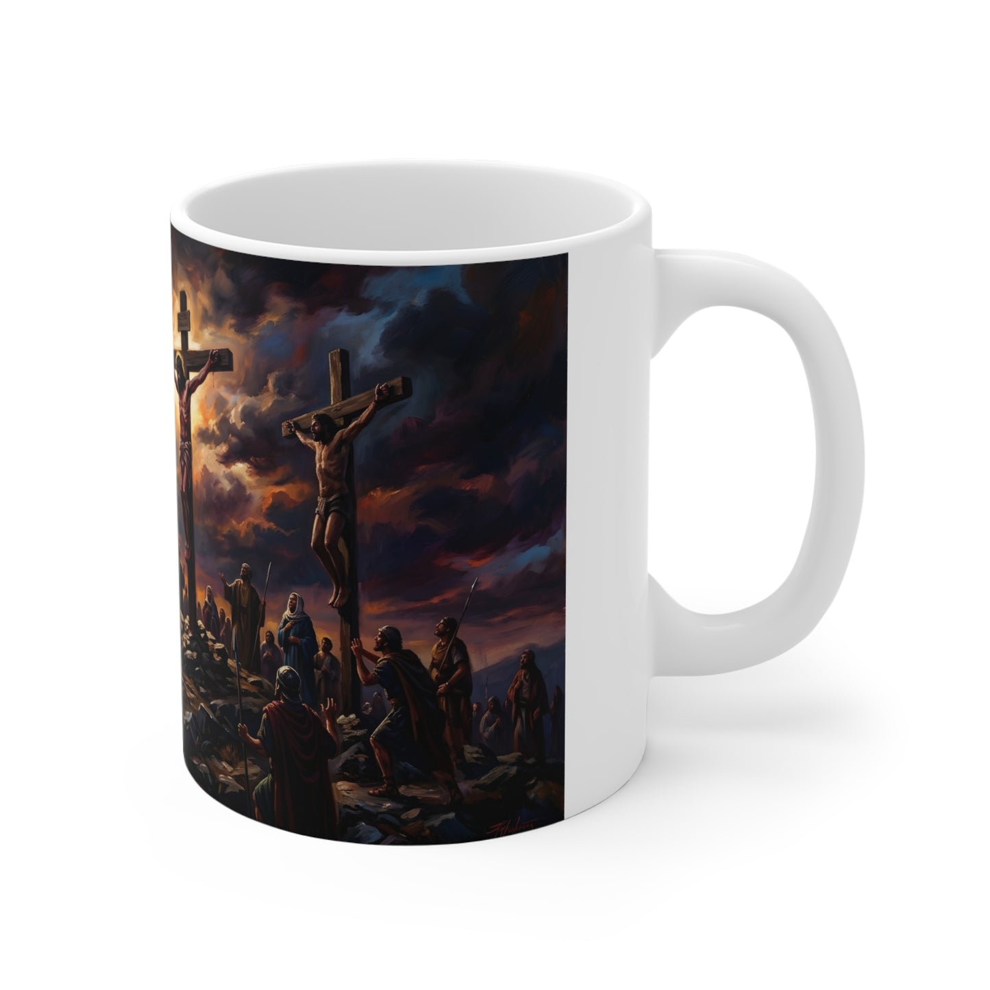 “It Is Finished - The Crucifixion at Calvary” - Coffee Mug