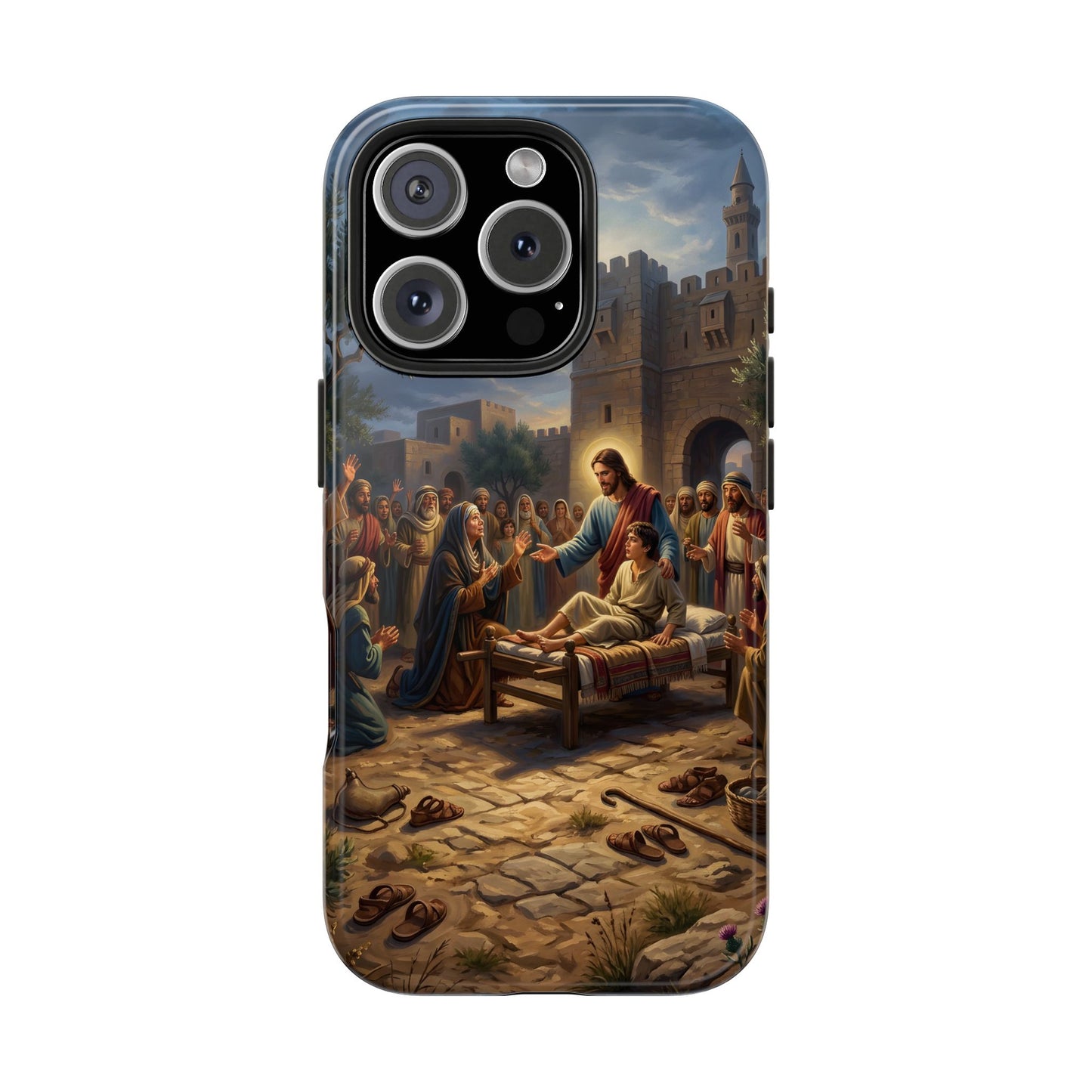 “Arise, Young Man - Resurrection at Nain” - Phone Case