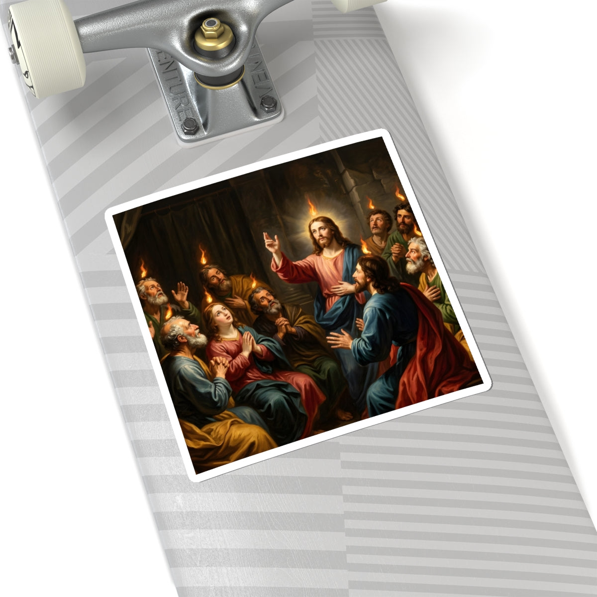 “Tongues of Fire - The Pentecost Outpouring” - Sticker