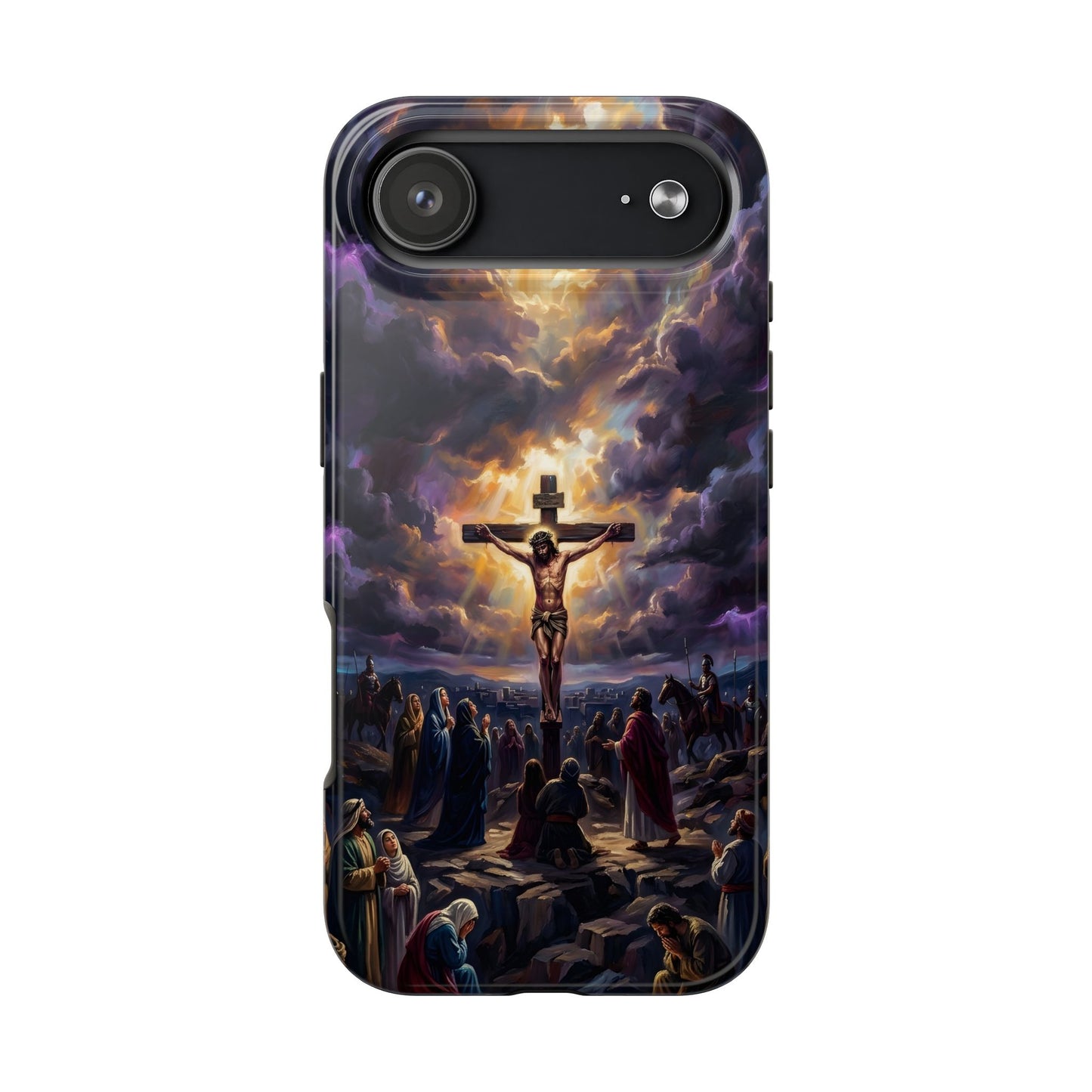 “It Is Finished - The Crucifixion at Calvary” - Phone Case