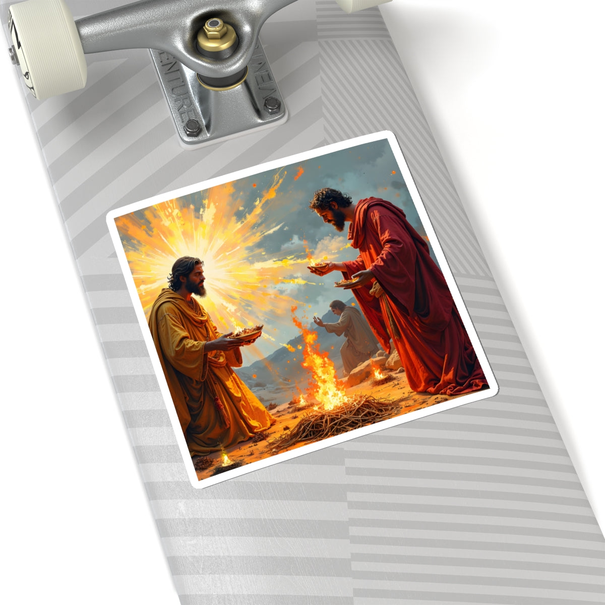 “Righteous Offering - Cain and Abel's Sacrifices” - Sticker