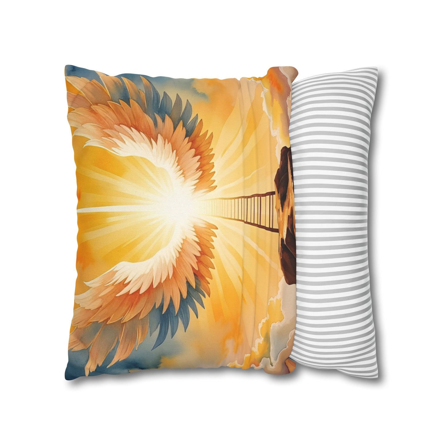 “Jacob's Gate - Angels Ascending and Descending” - Pillowcase