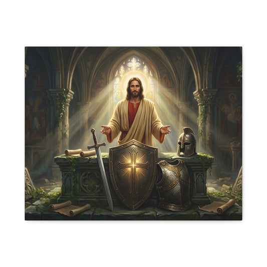 “Stand Firm - The Armor of God” - Canvas Art
