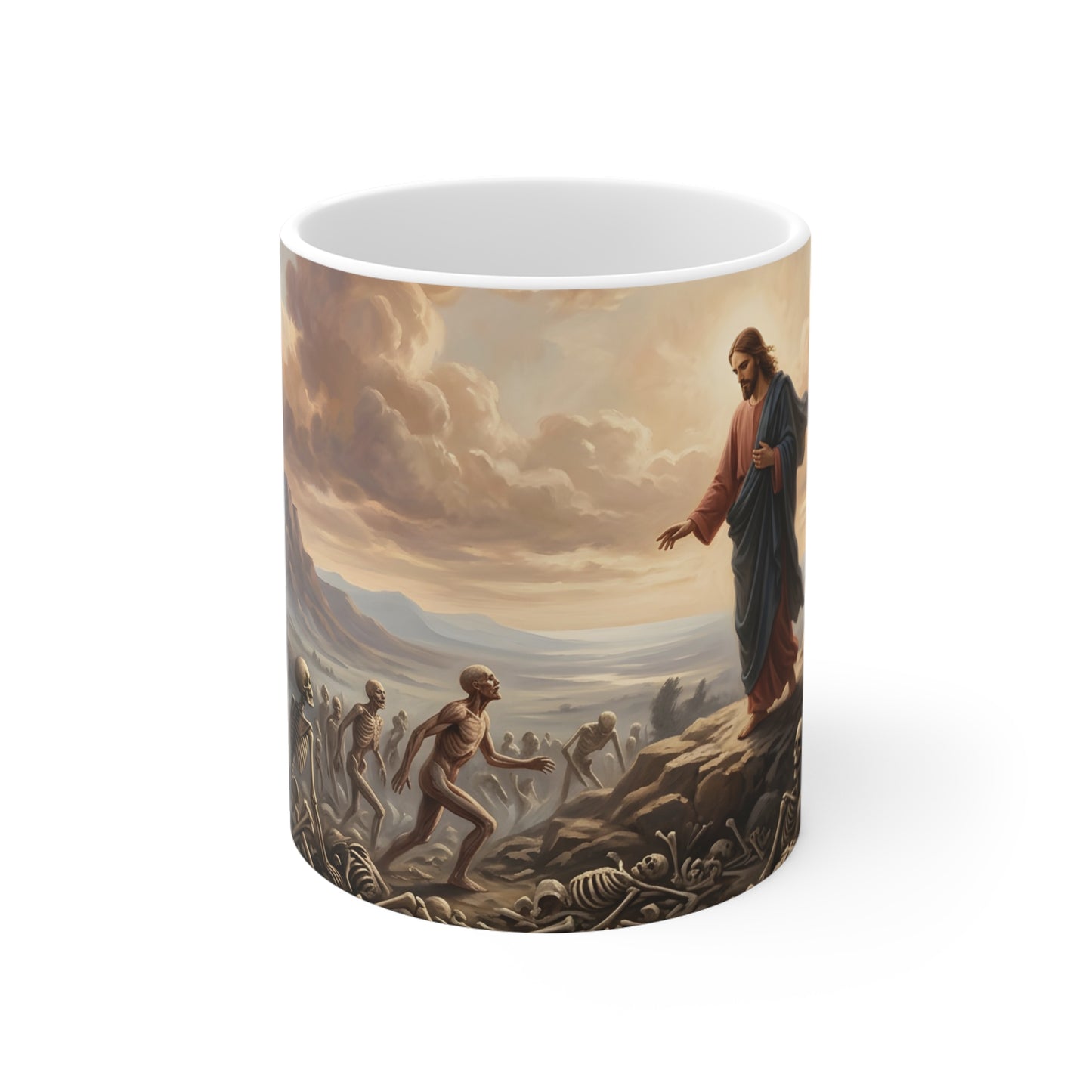 “Valley of Dry Bones - Ezekiel 37 Resurrection” - Coffee Mug