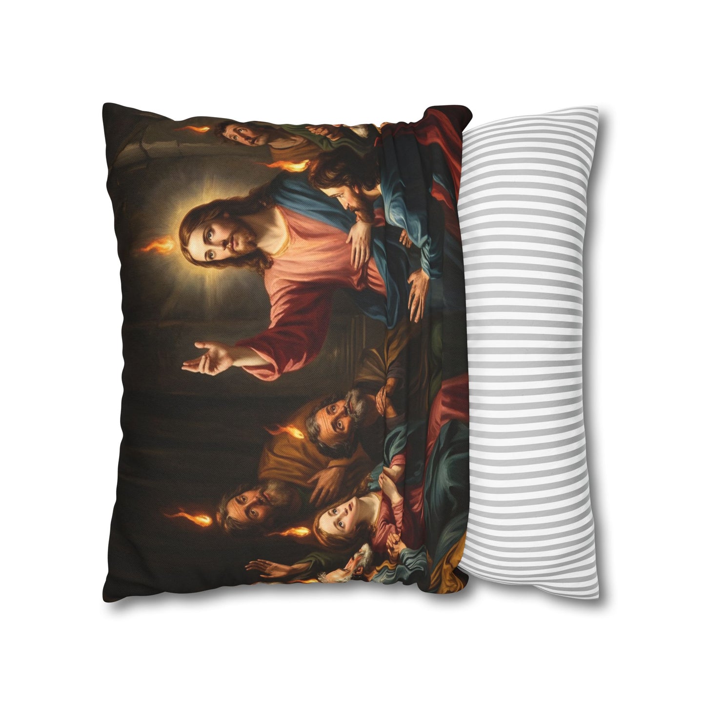“Tongues of Fire - The Pentecost Outpouring” - Pillowcase