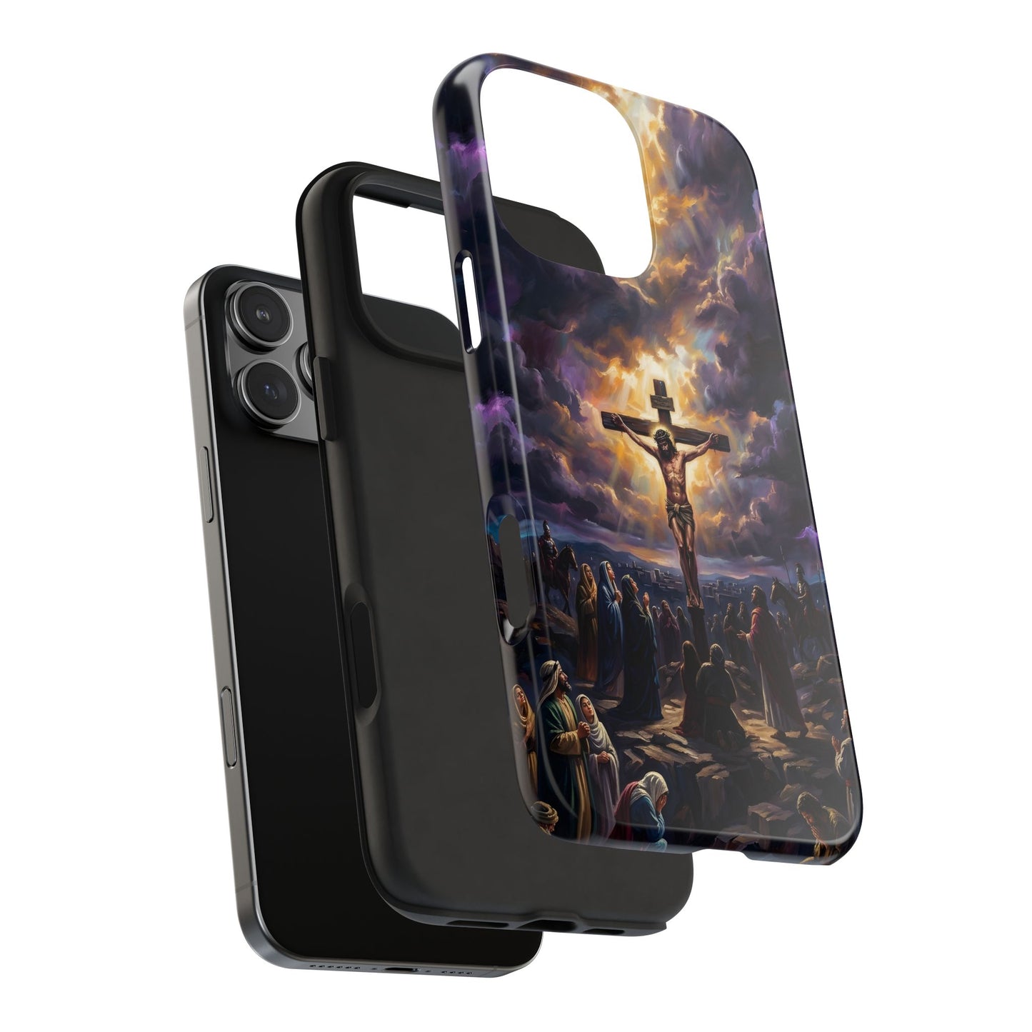 “It Is Finished - The Crucifixion at Calvary” - Phone Case