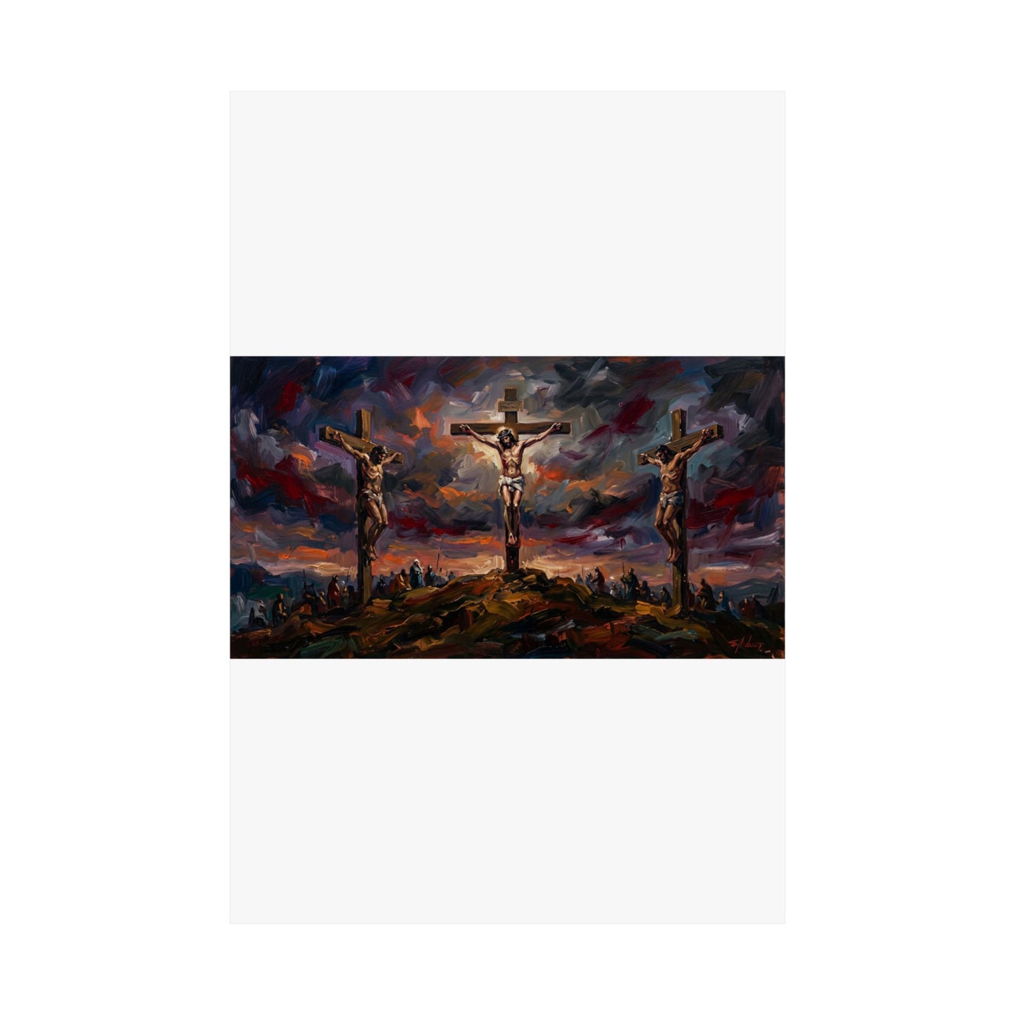 “Darkness at Noon - The Crucifixion of Christ” - Poster