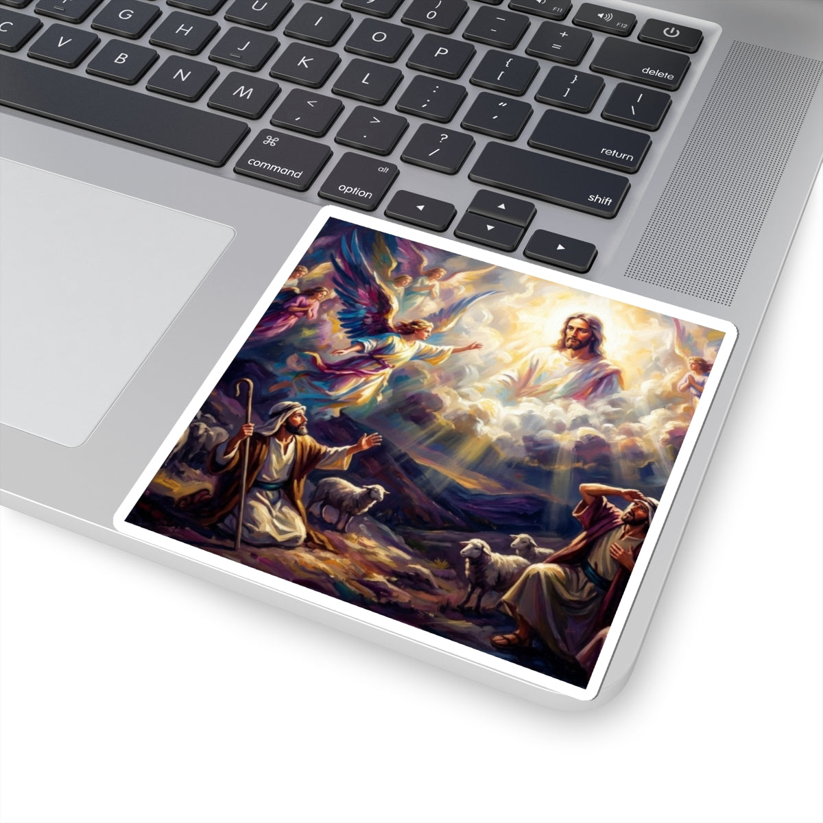 “Hark the Herald - Angels Announce the Savior” - Sticker