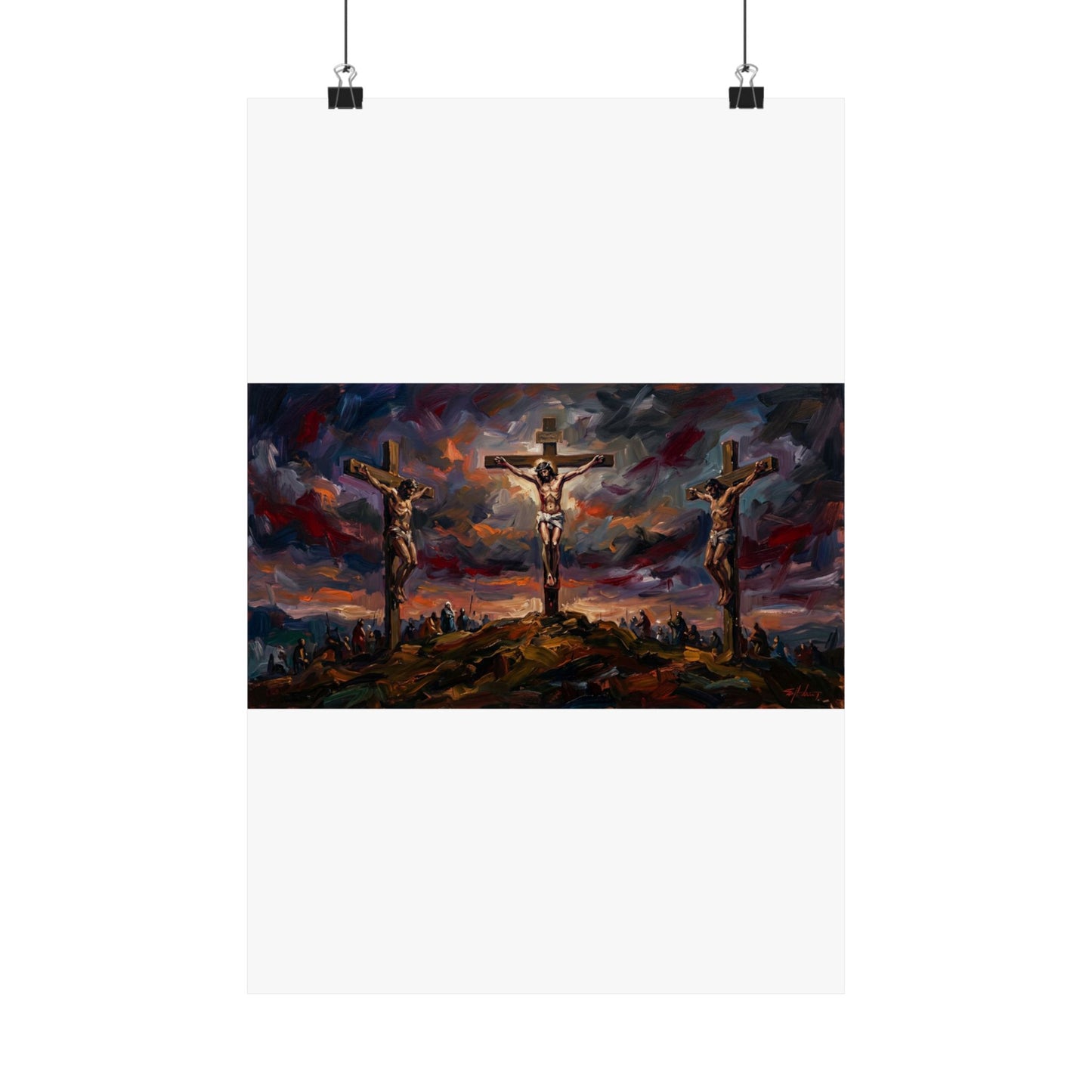 “Darkness at Noon - The Crucifixion of Christ” - Poster