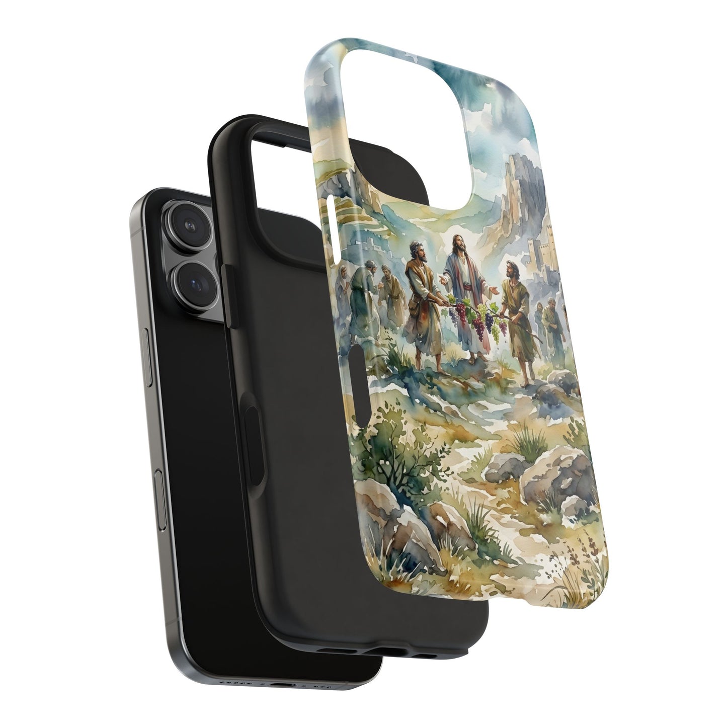 “Promised Land - The Spies Return from Canaan” - Phone Case