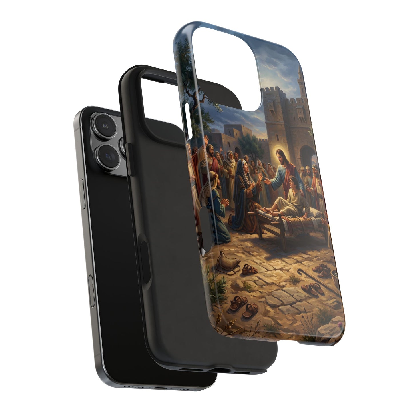 “Arise, Young Man - Resurrection at Nain” - Phone Case