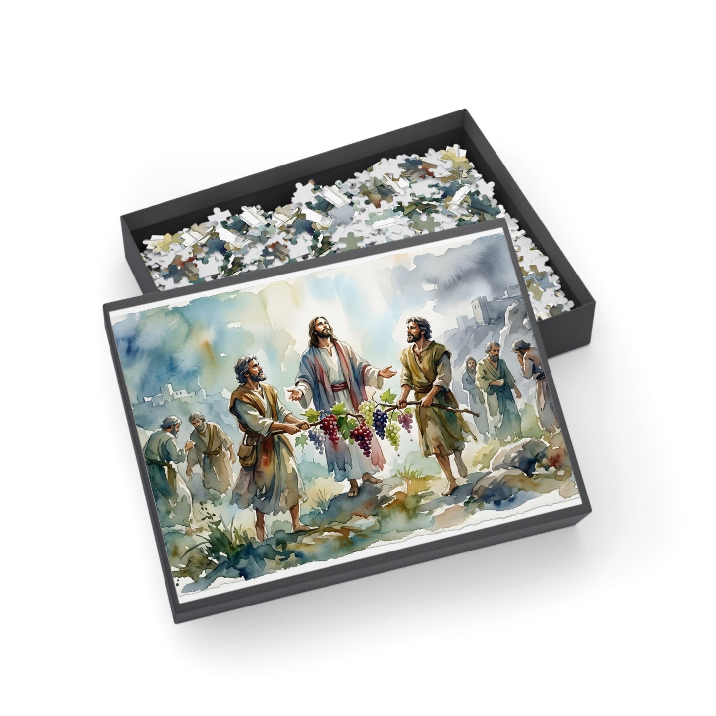 “Promised Land - The Spies Return from Canaan” - Jigsaw Puzzle