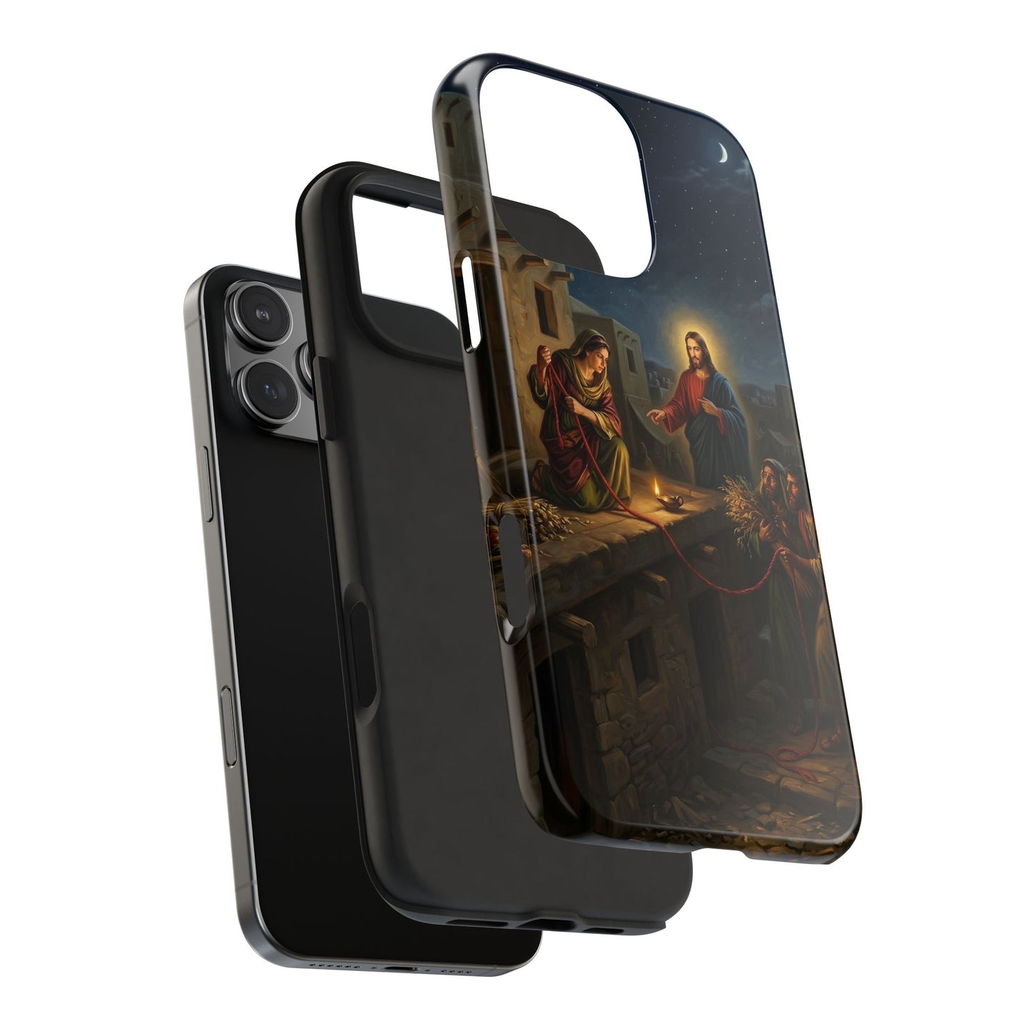 “Scarlet Cord - Rahab and the Spies” - Phone Case