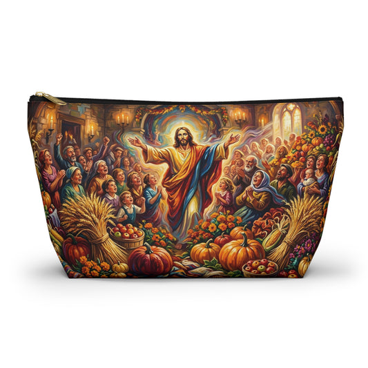 “Bountiful Blessings - A Harvest of Thanksgiving” - Accessory Pouch