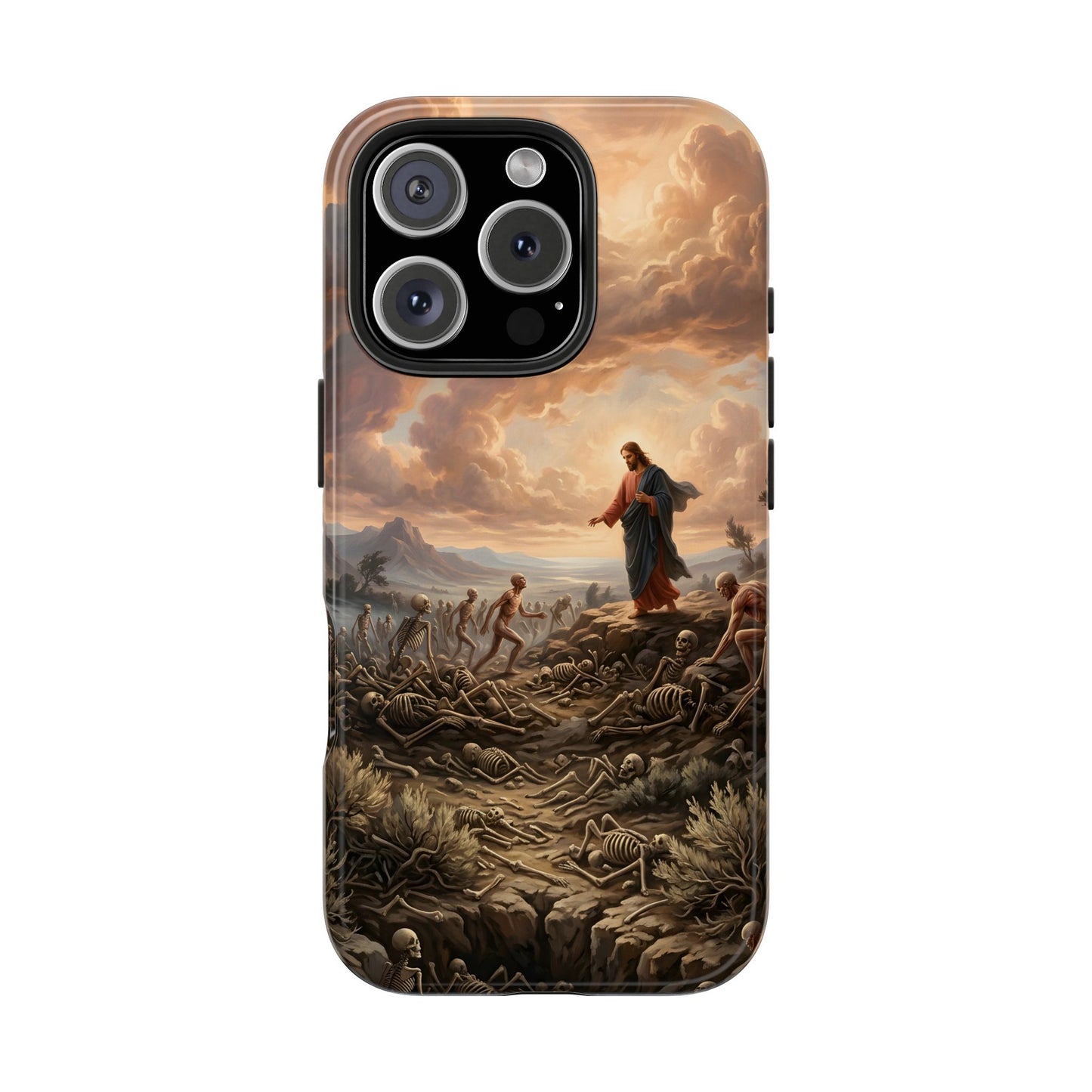 “Valley of Dry Bones - Ezekiel 37 Resurrection” - Phone Case