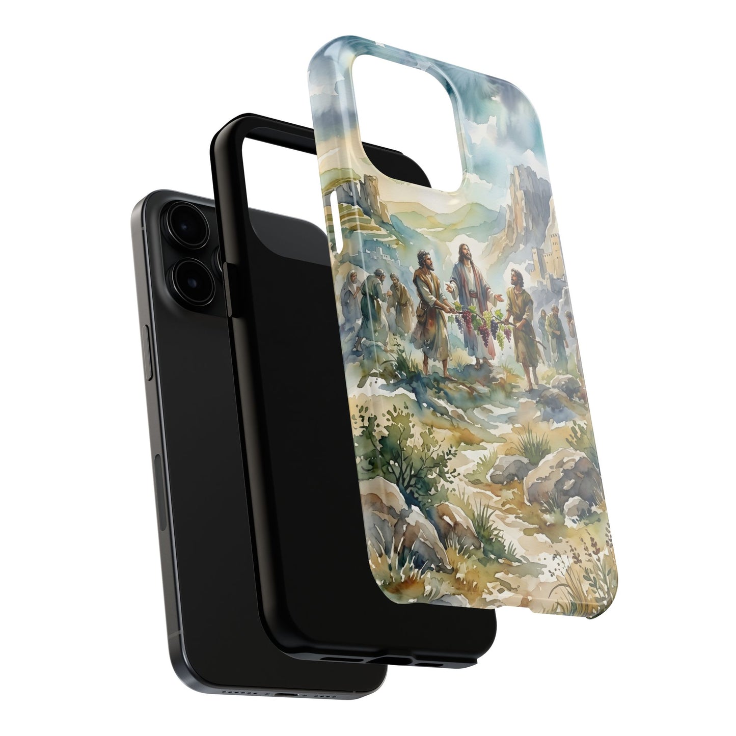 “Promised Land - The Spies Return from Canaan” - Phone Case