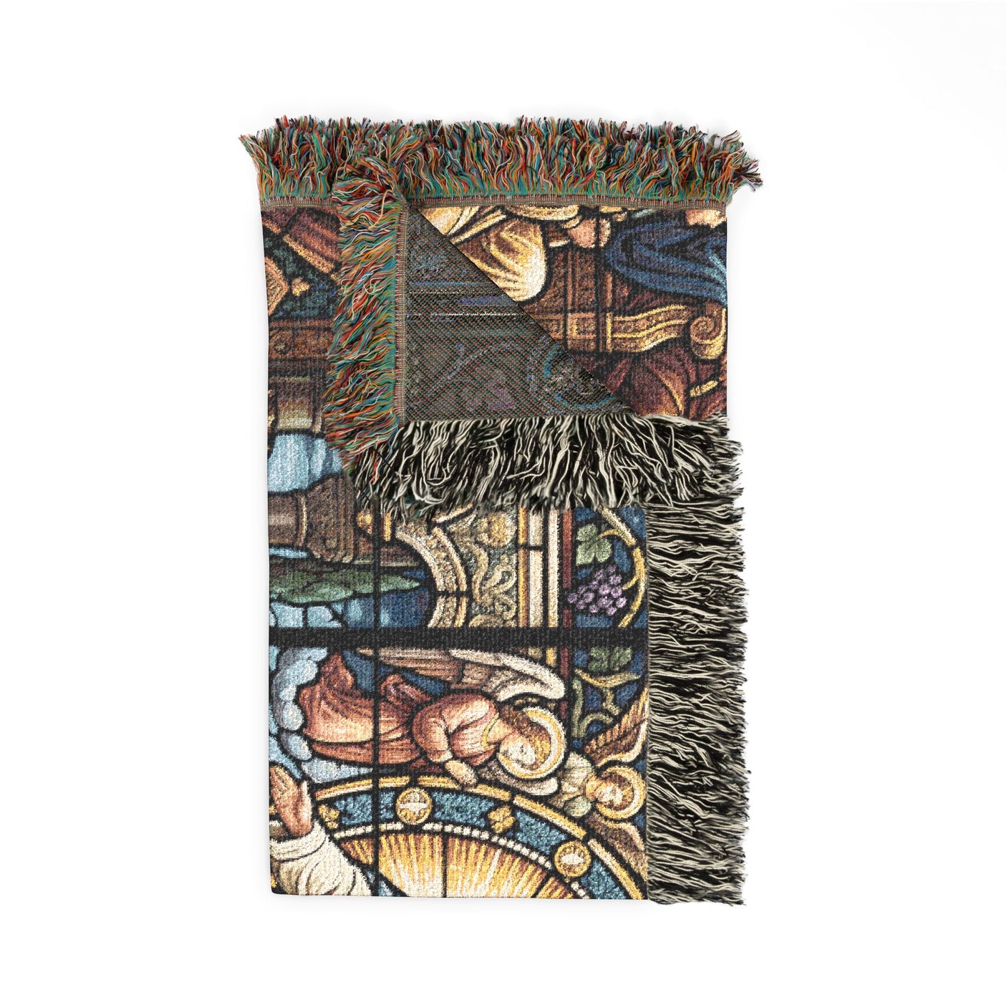 “For Such a Time As This - Esther Before King Ahasuerus” - Woven Blanket