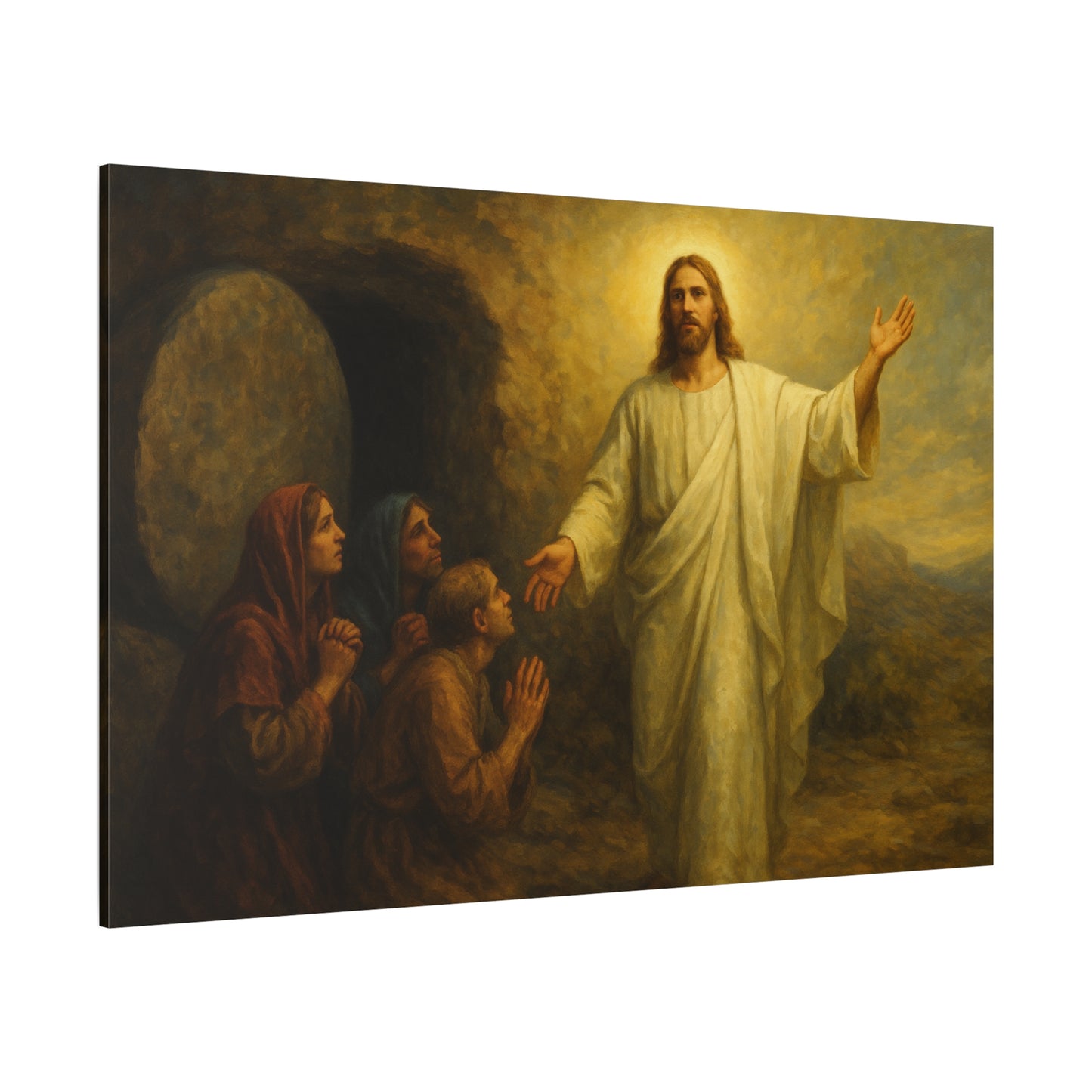 “Jesus Rose from the Dead – Luke 24:5–8” - Canvas Art