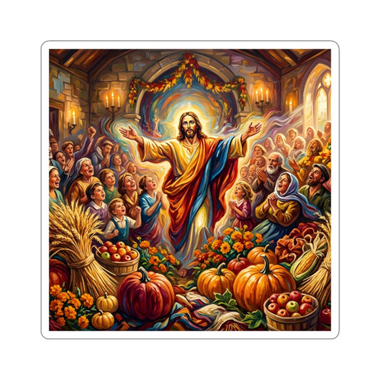 “Bountiful Blessings - A Harvest of Thanksgiving” - Sticker