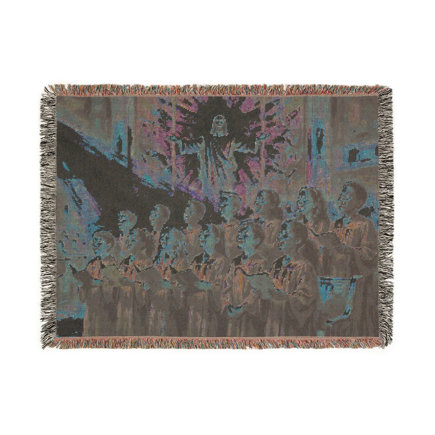 “Make a Joyful Noise - Children Sing Praise” - Woven Blanket
