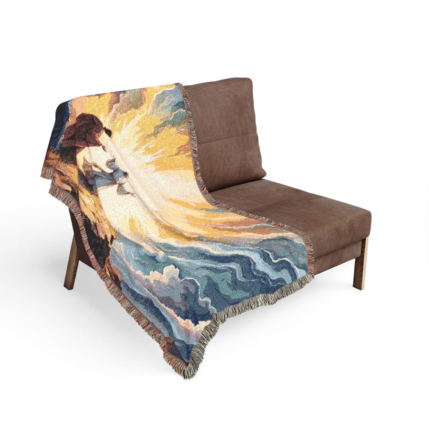 “Glorious Light - The Transfiguration of Christ” - Woven Blanket