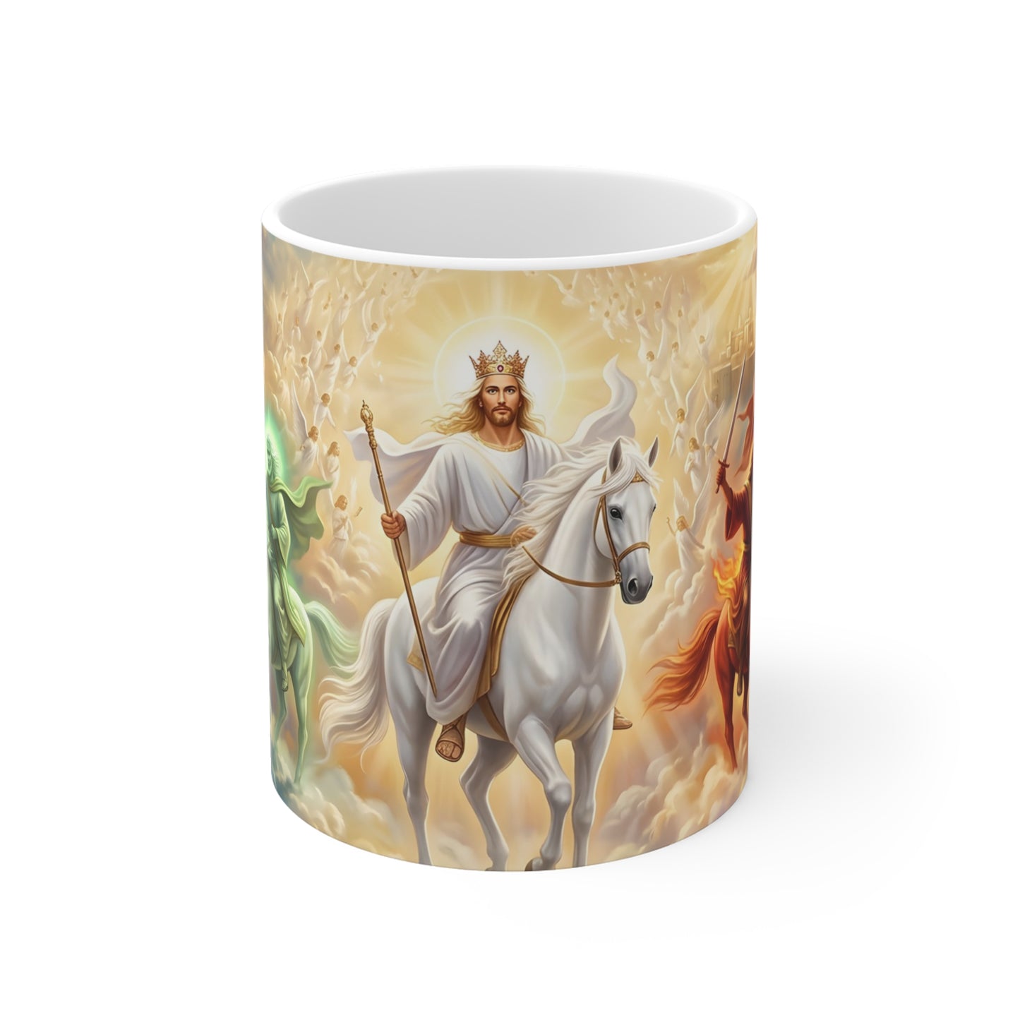 “Behold, A Pale Horse - The Four Horsemen” - Coffee Mug