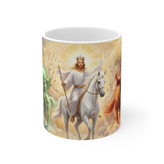 “Behold, A Pale Horse - The Four Horsemen” - Coffee Mug