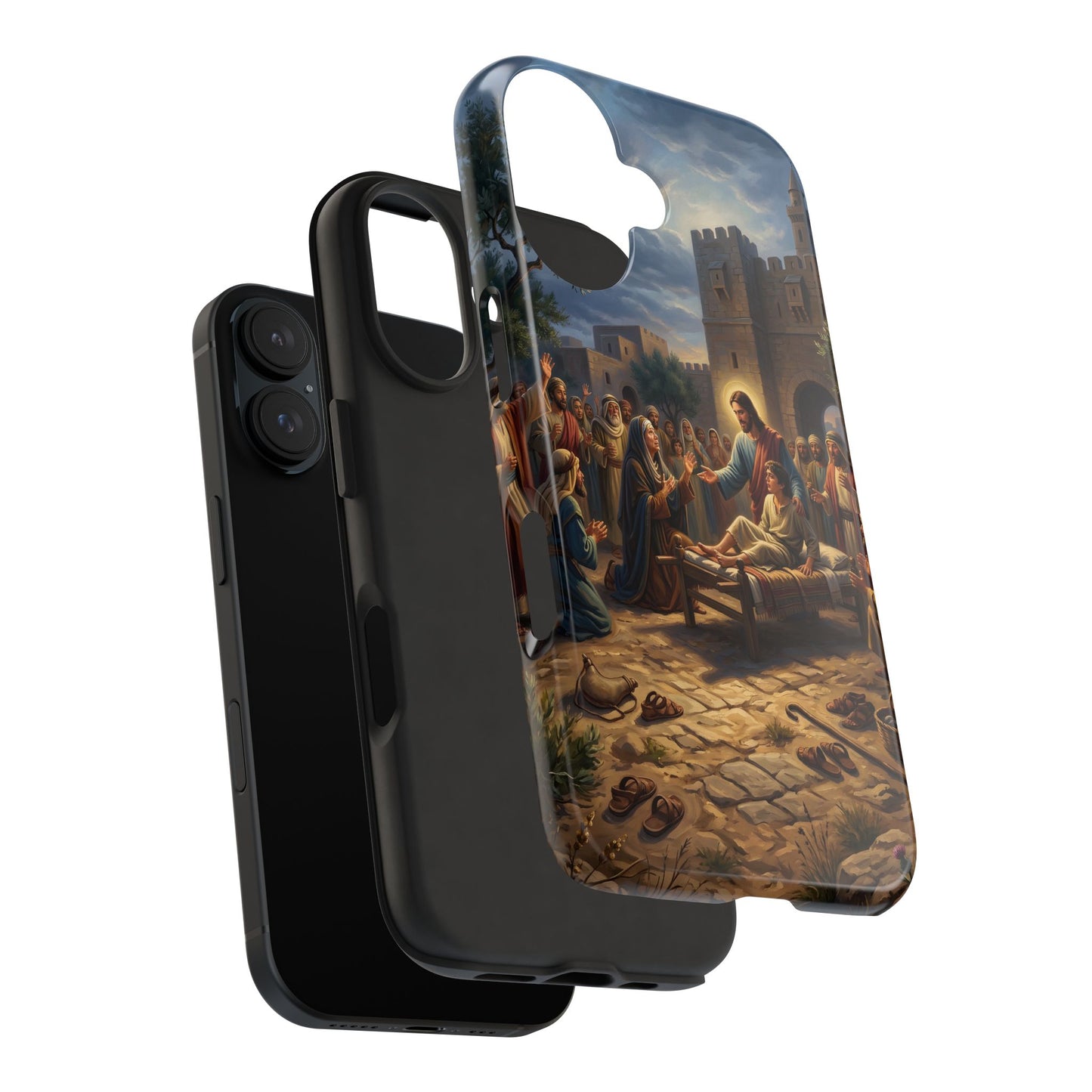 “Arise, Young Man - Resurrection at Nain” - Phone Case