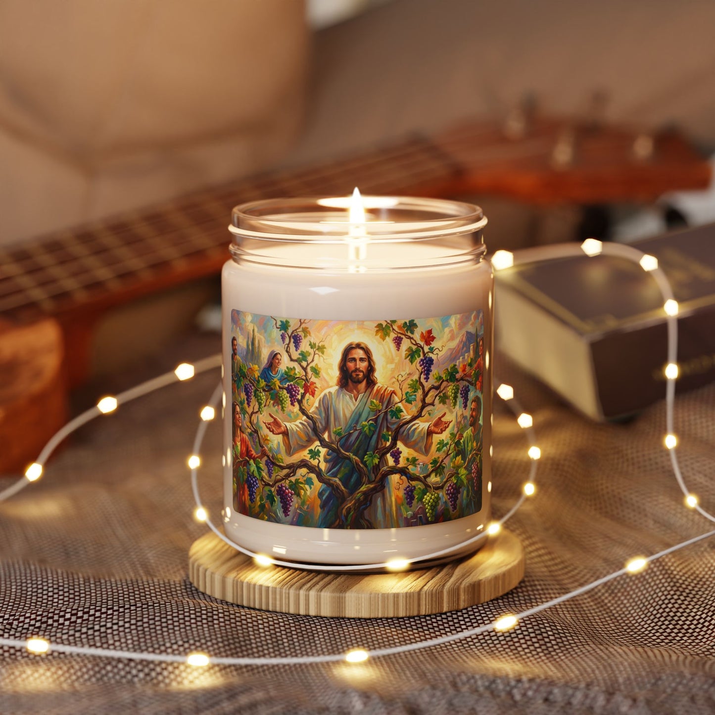 “I Am the True Vine - Abide in My Love” - Scented Candle