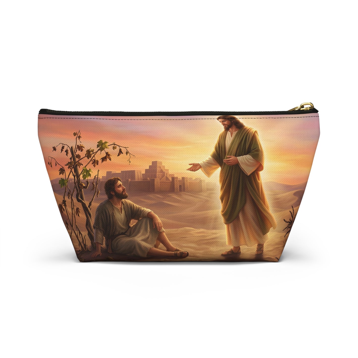 “Withered Vine - Jonah's Lesson in Mercy” - Accessory Pouch